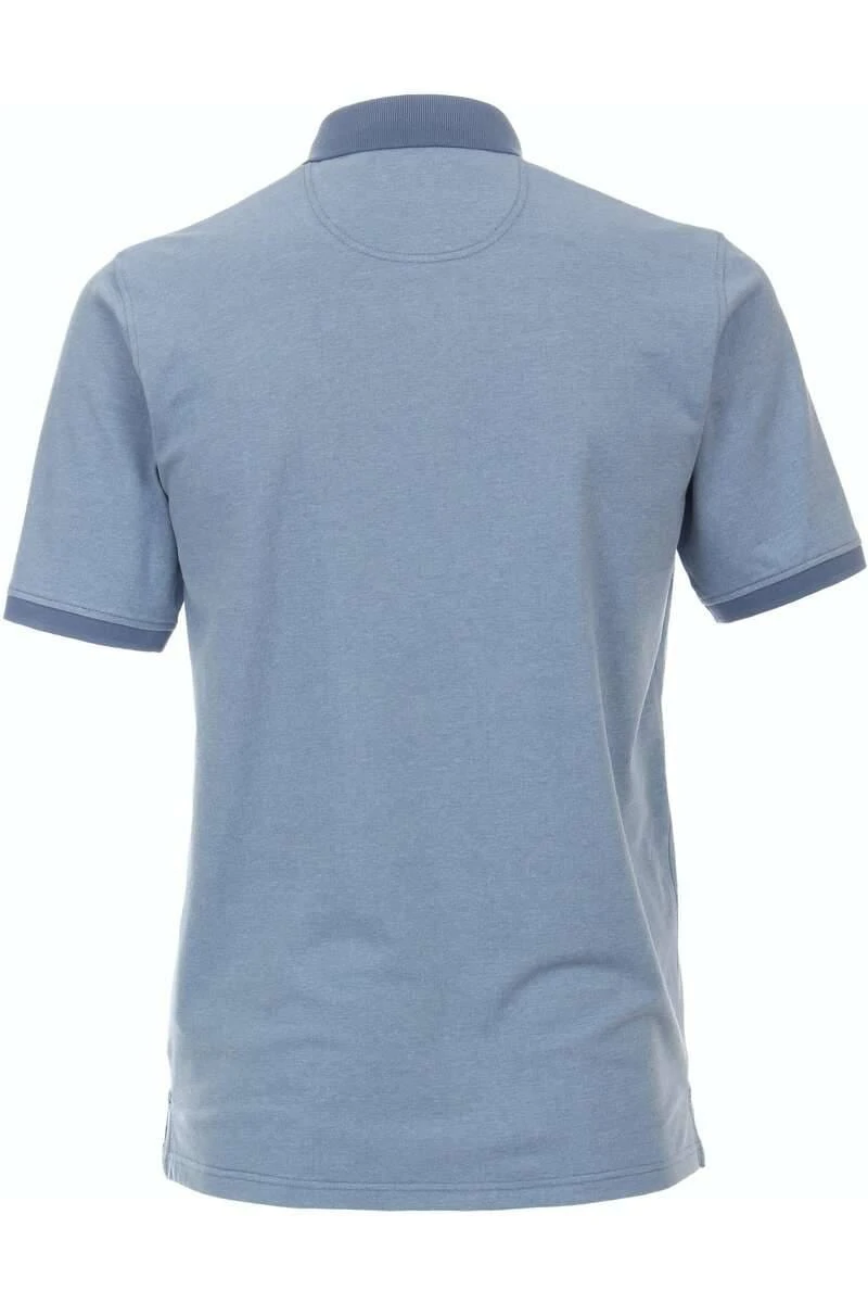 Casa Moda Casual Fit Poloshirt Aqua, Einfarbig 7 Casa Moda Casual Fit Poloshirt Aqua, Einfarbig – Bild 5