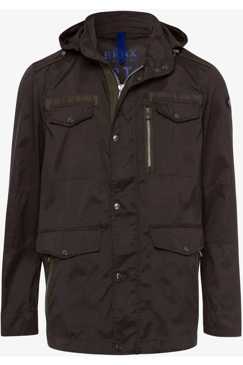 Brax Normal Fit Herren Parka Grün 3 Brax Normal Fit Herren Parka Grün