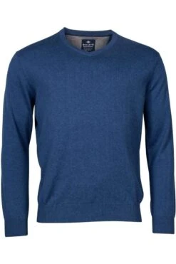 Baileys Regular Fit Herren Pullover V-Ausschnitt Dunkelblau