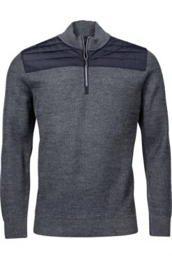 Baileys Regular FitSweatshirt Zip Grau