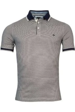 Baileys Tailored Fit Poloshirt Beige, Einfarbig