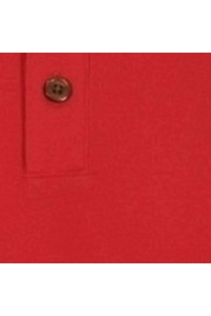 RAGMAN Regular Fit Poloshirt Rot, Einfarbig 5 RAGMAN Regular Fit Poloshirt Rot, Einfarbig – Bild 3