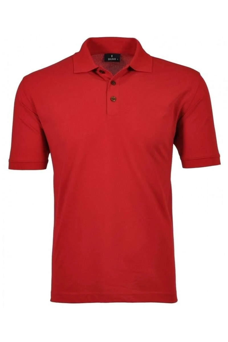 RAGMAN Regular Fit Poloshirt Rot, Einfarbig 3 RAGMAN Regular Fit Poloshirt Rot, Einfarbig