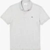 Lacoste Regular Fit Poloshirt Grau, Einfarbig