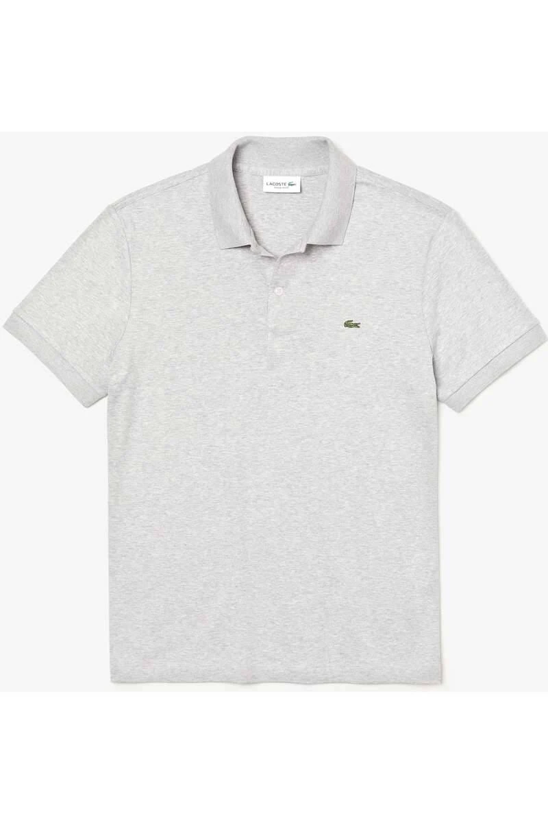 Lacoste Regular Fit Poloshirt Grau, Einfarbig 3 Lacoste Regular Fit Poloshirt Grau, Einfarbig
