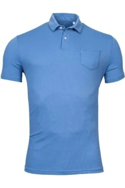Giordano Modern Fit Poloshirt Blau, Einfarbig