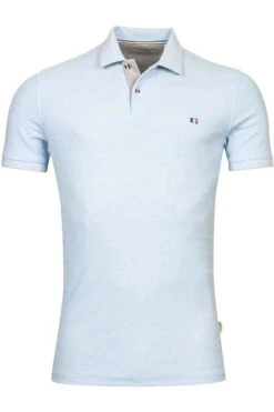 Giordano Regular Fit Poloshirt Hellblau, Einfarbig