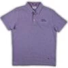Giordano Blue Modern Fit Poloshirt Lila, Einfarbig