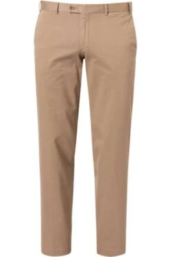 HILTL Parma Regular Fit Herren Chino Olive,Einfarbig