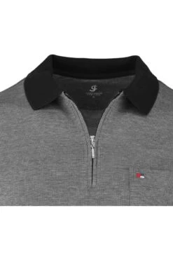Jupiter Modern Fit Longsleeve Poloshirt Anthrazit, Einfarbig -Pullover Geschäft JD50602 71161 740 1 800 1200x1200