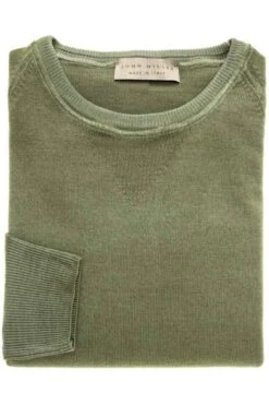 John Miller Tailored FitSweatshirt Rundhals Grün
