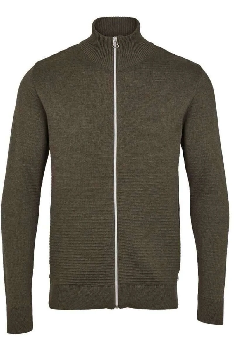 Kronstadt Regular FitCardiganZip Dunkelgrün 3 Kronstadt Regular FitCardiganZip Dunkelgrün
