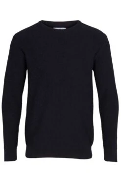 Kronstadt Regular Fit Herren Pullover Rundhals Navy