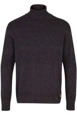 Kronstadt Fisker Regular Fit Herren Rollkragenpullover Schwarz
