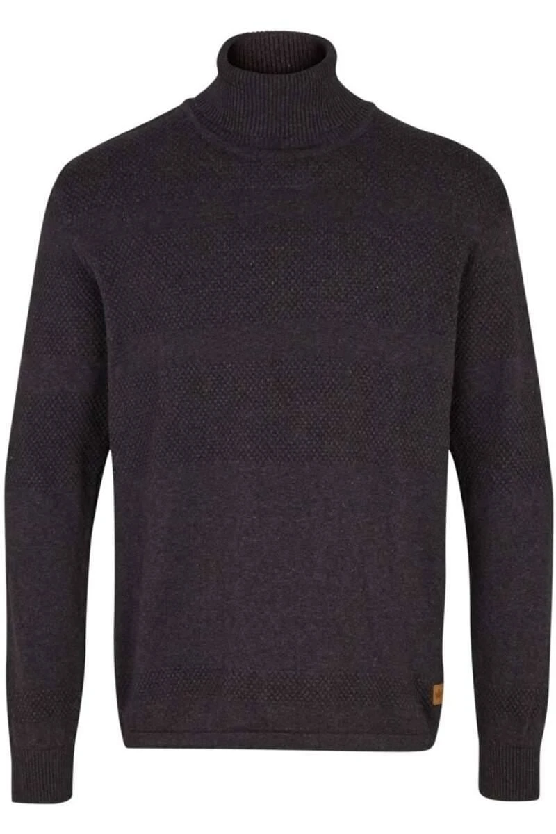 Kronstadt Fisker Regular Fit Herren Rollkragenpullover Schwarz 3 Kronstadt Fisker Regular Fit Herren Rollkragenpullover Schwarz