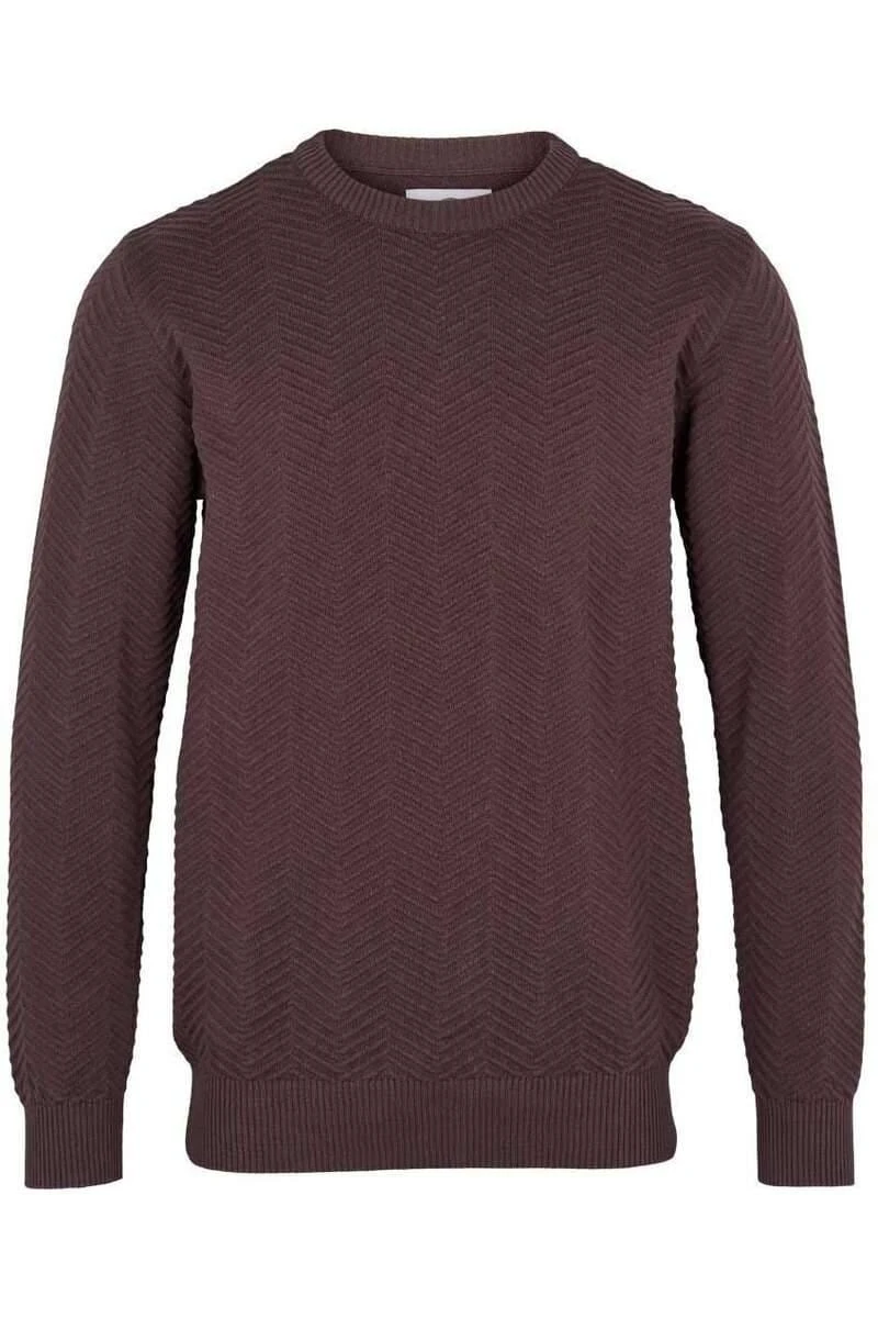 Kronstadt Regular Fit Herren Pullover Rundhals Dunkelbraun 3 Kronstadt Regular Fit Herren Pullover Rundhals Dunkelbraun