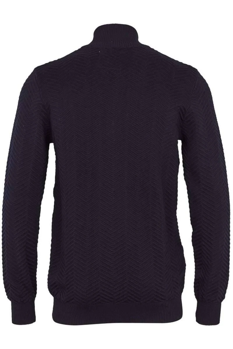 Kronstadt Carlo Zip Regular Fit SweatjackeZip Marine 5 Kronstadt Carlo Zip Regular Fit SweatjackeZip Marine – Bild 3