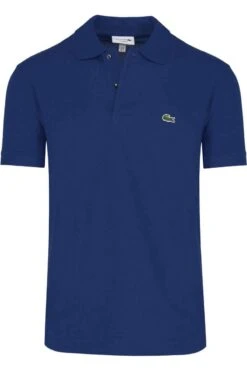 Lacoste Classic Fit Poloshirt Blau, Einfarbig