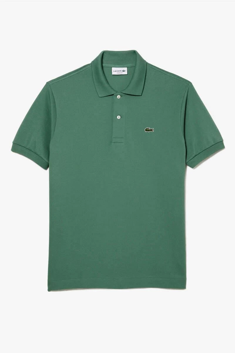 Lacoste Classic Fit Poloshirt Grün, Einfarbig 3 Lacoste Classic Fit Poloshirt Grün, Einfarbig