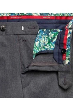 Meyer Modern Fit Herren Stoffhose Mittelgrau,Einfarbig -Pullover Geschäft MY BONN9 303 05 4 800 1200x1200