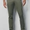 Meyer M5 Slim Fit Herren Chino Dunkelgrün,Einfarbig -Pullover Geschäft MY M5FIT1 6008 26 800 1200x1200