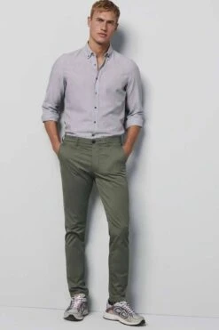 Meyer M5 Slim Fit Herren Chino Dunkelgrün,Einfarbig 10 Meyer M5 Slim Fit Herren Chino Dunkelgrün,Einfarbig -Pullover Geschäft MY M5FIT1 6008 26 8 800 1200x1200