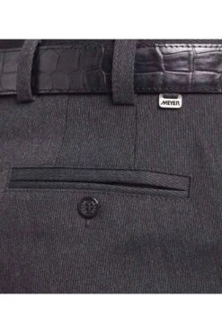 Meyer Flex Modern Fit Herren Stoffhose Mittelgrau,Einfarbig -Pullover Geschäft MY OSLO2 111 07 4 800 1200x1200