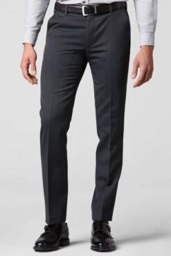 Meyer Flex Modern Fit Herren Stoffhose Mittelgrau,Einfarbig -Pullover Geschäft MY OSLO2 111 07 6 800 1200x1200