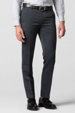 Meyer Flex Modern Fit Herren Stoffhose Mittelgrau,Einfarbig -Pullover Geschäft MY OSLO2 111 07 7 800 1200x1200