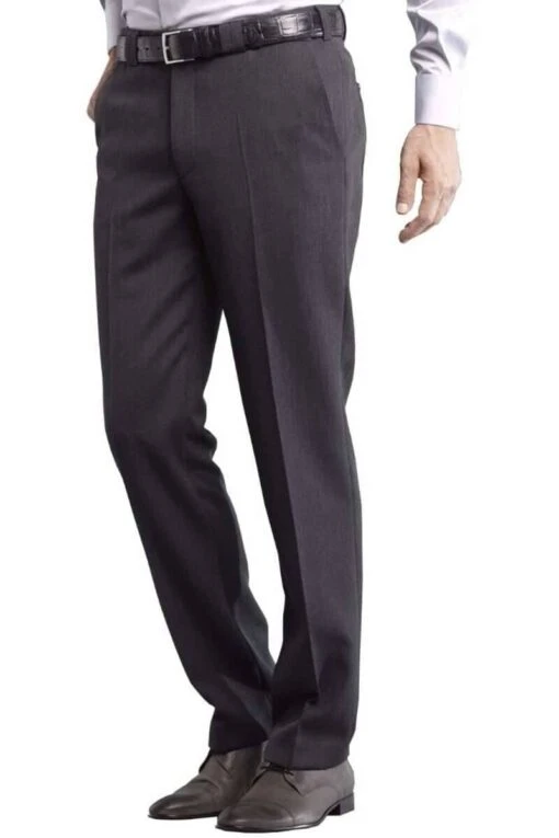 Meyer Flex Modern Fit Herren Stoffhose Mittelgrau,Einfarbig -Pullover Geschäft MY OSLO2 111 07 800 1200x1200