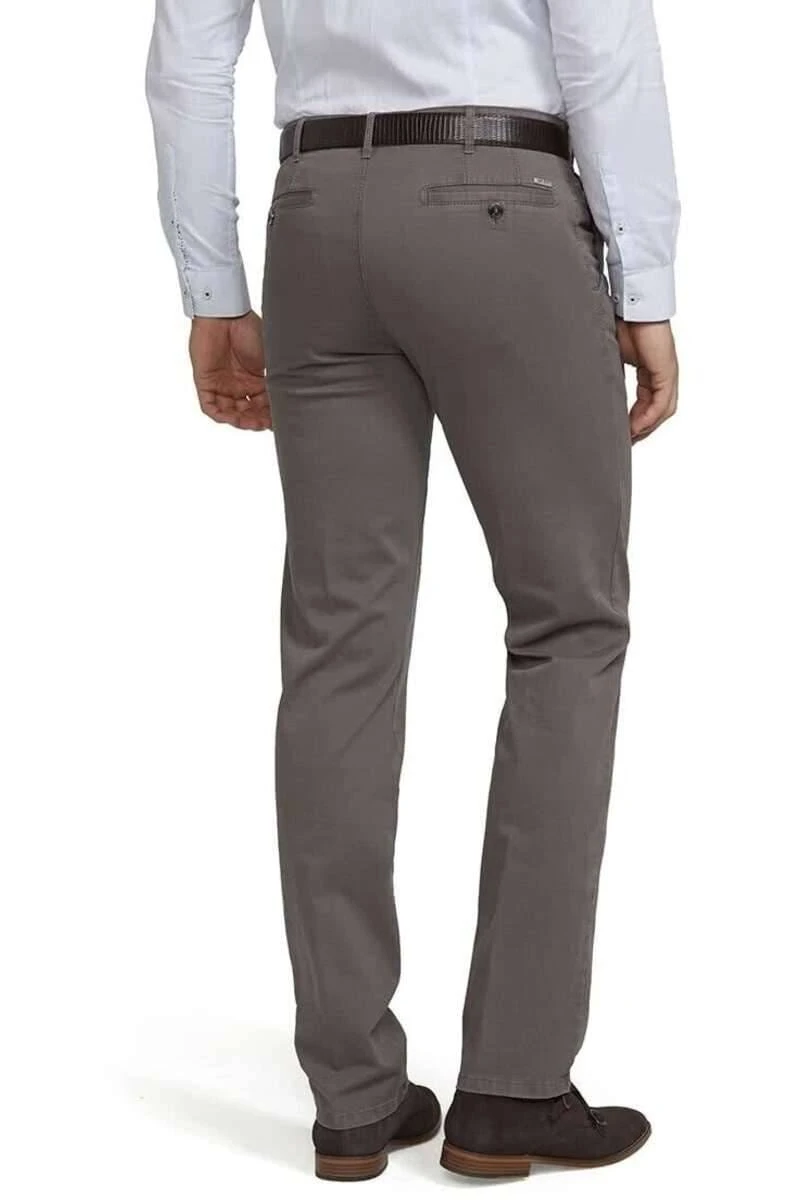 Meyer Regular Fit Herren Chino Stein,Einfarbig 4 Meyer Regular Fit Herren Chino Stein,Einfarbig – Bild 2