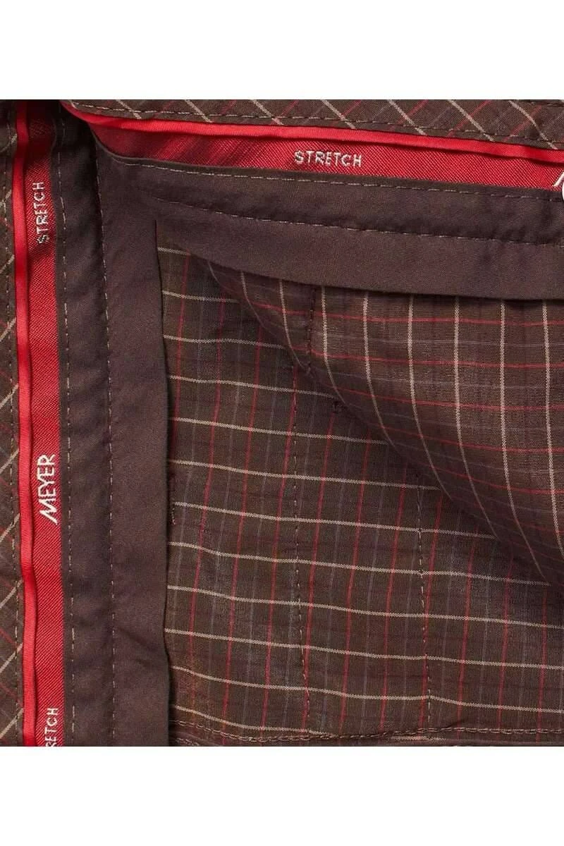 Meyer Regular Fit Herren Chino Stein,Einfarbig 7 Meyer Regular Fit Herren Chino Stein,Einfarbig – Bild 5