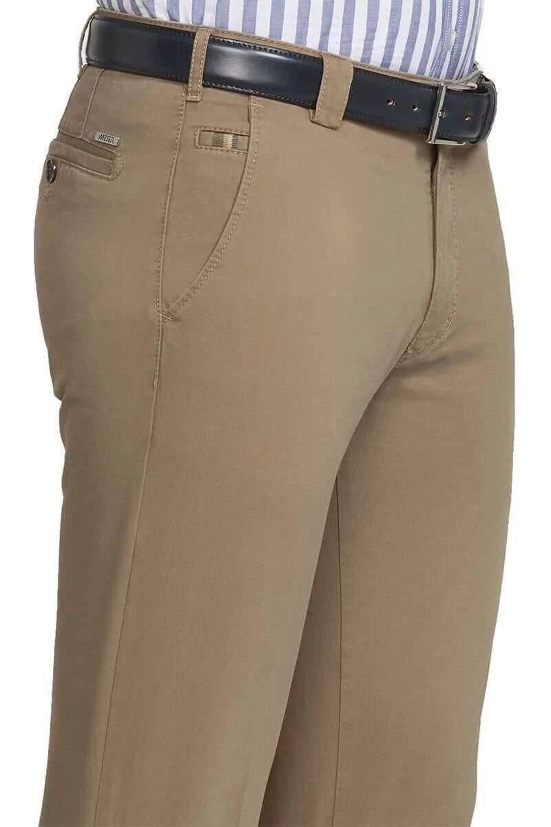 Meyer Regular Fit Herren Chino Camel,Einfarbig 5 Meyer Regular Fit Herren Chino Camel,Einfarbig – Bild 3
