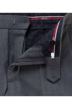 Meyer Regular Fit Herren Stoffhose Mittelgrau,Einfarbig -Pullover Geschäft MY ROMA9 344 07 5 800 1200x1200