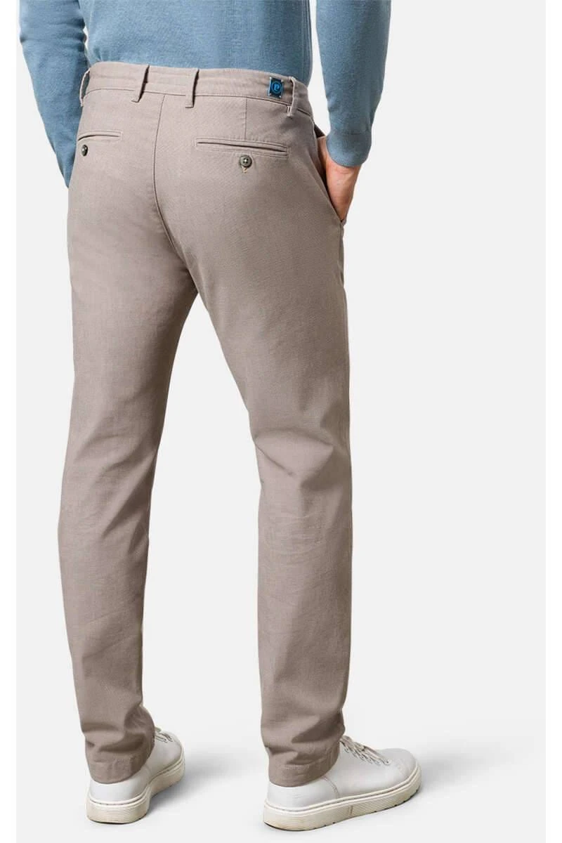 Pierre Cardin Futureflex Modern Fit Herren Chino Beige,Melange 4 Pierre Cardin Futureflex Modern Fit Herren Chino Beige,Melange – Bild 2