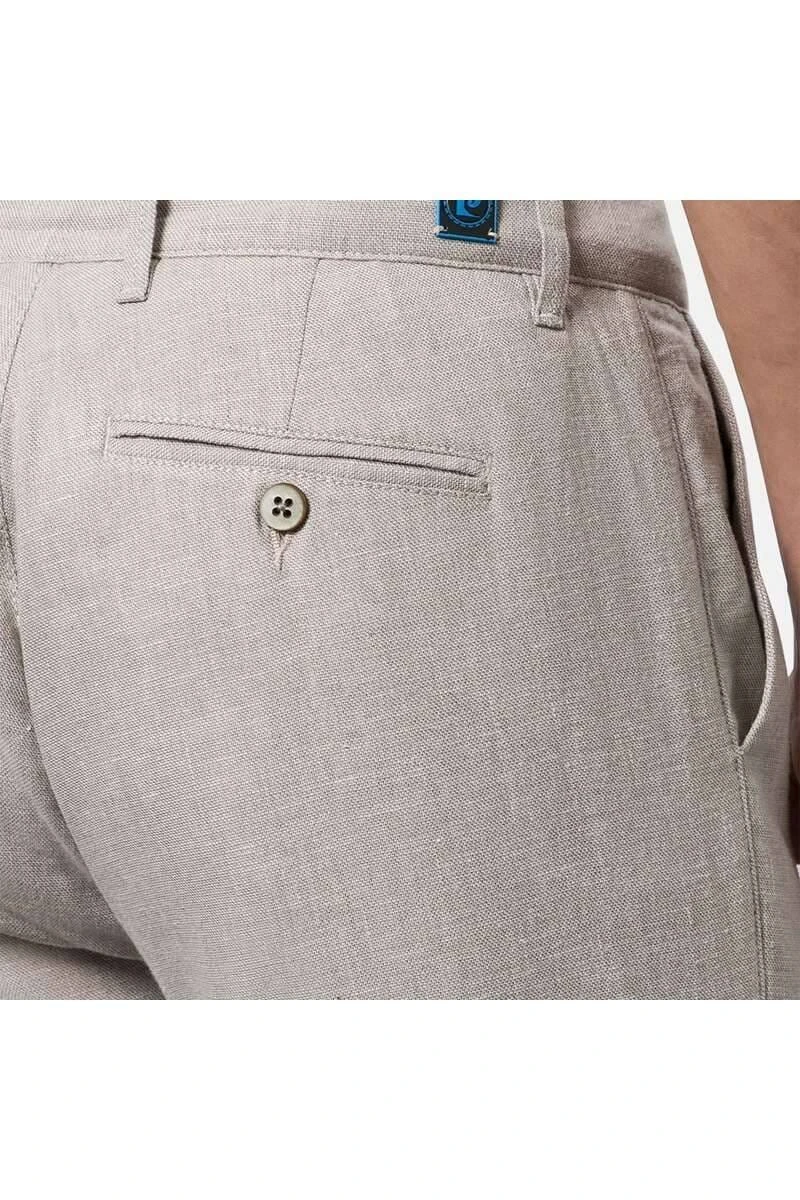 Pierre Cardin Lyon Modern Fit Leinenhose Pelikan 6 Pierre Cardin Lyon Modern Fit Leinenhose Pelikan – Bild 4
