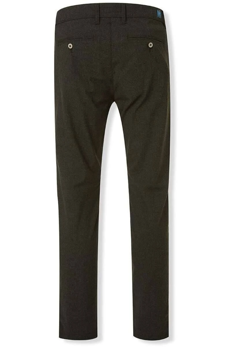 Pierre Cardin Lyon Tapered Fit Herren Chino Beetle,Pepita 4 Pierre Cardin Lyon Tapered Fit Herren Chino Beetle,Pepita – Bild 2