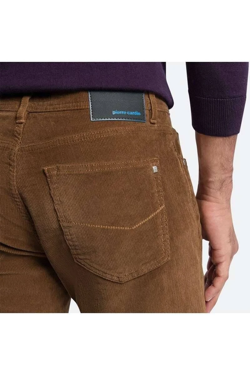 Pierre Cardin Lyon Tapered Fit Five-Pocket Herren Cordhose Braun 6 Pierre Cardin Lyon Tapered Fit Five-Pocket Herren Cordhose Braun – Bild 4