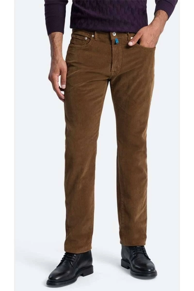 Pierre Cardin Lyon Tapered Fit Five-Pocket Herren Cordhose Braun 3 Pierre Cardin Lyon Tapered Fit Five-Pocket Herren Cordhose Braun