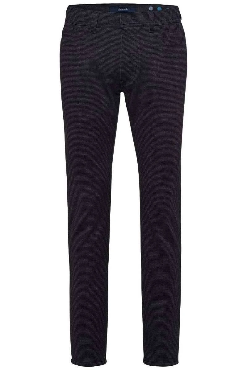 Pierre Cardin Traveller Modern Fit Herren Chino Steingrau,Kariert 7 Pierre Cardin Traveller Modern Fit Herren Chino Steingrau,Kariert – Bild 5