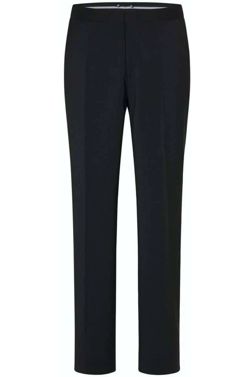 Pierre Cardin Auguste Modern Fit Herren Stoffhose Schwarz,Einfarbig 6 Pierre Cardin Auguste Modern Fit Herren Stoffhose Schwarz,Einfarbig – Bild 4