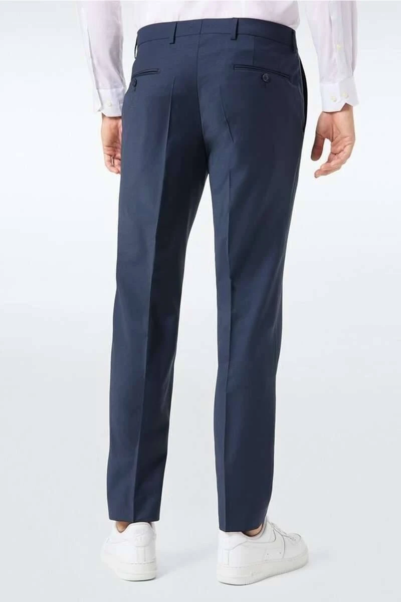 Pierre Cardin Ryan Futureflex Modern Fit Herren Stoffhose Blau,Mille Rayé 4 Pierre Cardin Ryan Futureflex Modern Fit Herren Stoffhose Blau,Mille Rayé – Bild 2