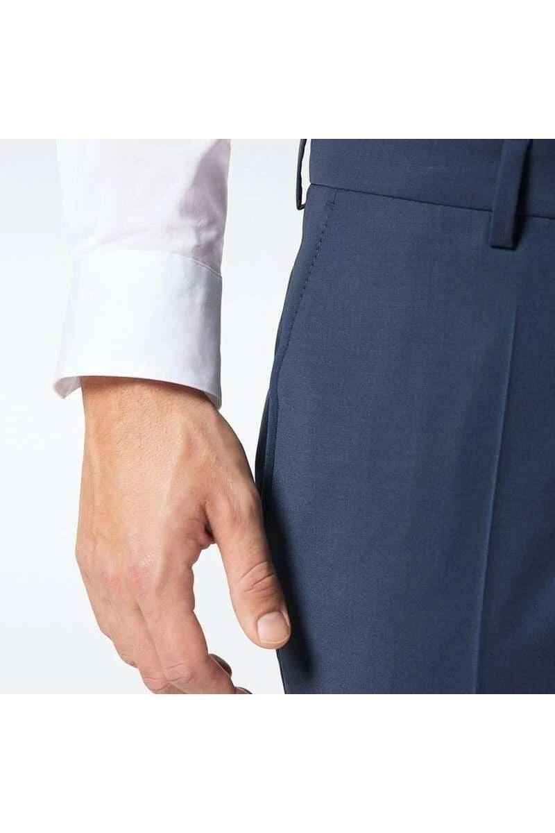 Pierre Cardin Ryan Futureflex Modern Fit Herren Stoffhose Blau,Mille Rayé 6 Pierre Cardin Ryan Futureflex Modern Fit Herren Stoffhose Blau,Mille Rayé – Bild 4