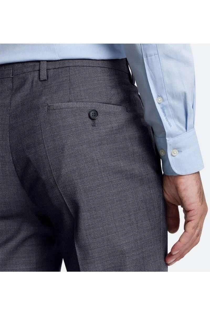 Pierre Cardin Ryan Futureflex Modern Fit Herren Stoffhose Grau,Mille Rayé 6 Pierre Cardin Ryan Futureflex Modern Fit Herren Stoffhose Grau,Mille Rayé – Bild 4