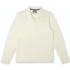 Pierre Cardin Modern Fit Longsleeve Poloshirt Weiss, Einfarbig