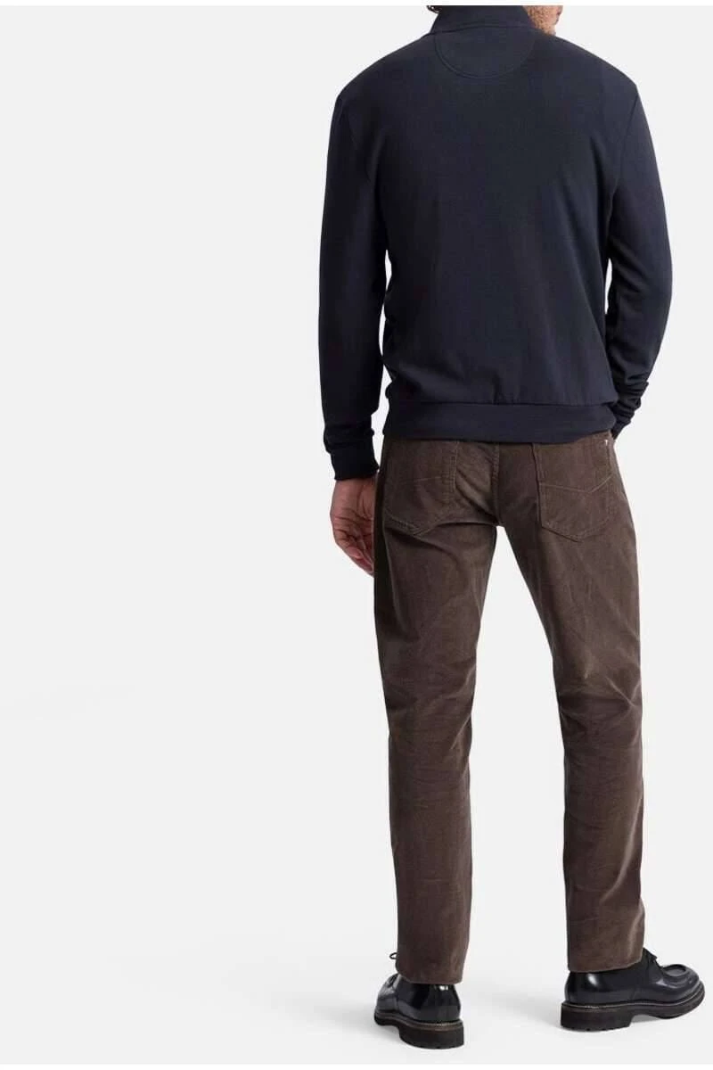 Pierre Cardin Modern FitSweatshirt Zip Marine 4 Pierre Cardin Modern FitSweatshirt Zip Marine – Bild 2