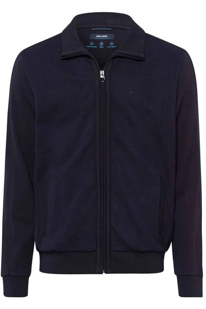 Pierre Cardin Modern FitSweatshirt Zip Marine 7 Pierre Cardin Modern FitSweatshirt Zip Marine – Bild 5