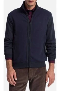Pierre Cardin Modern FitSweatshirt Zip Marine