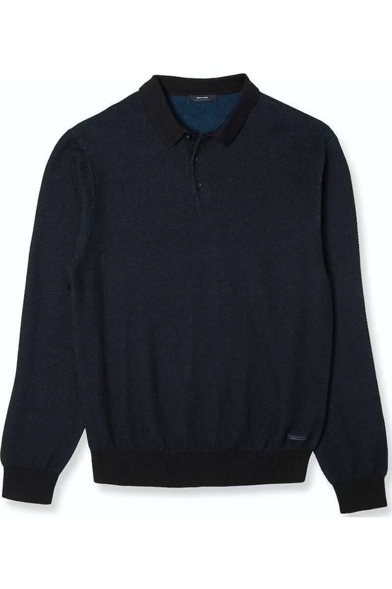 Pierre Cardin Modern Fit Herren Pullover Blau 3 Pierre Cardin Modern Fit Herren Pullover Blau