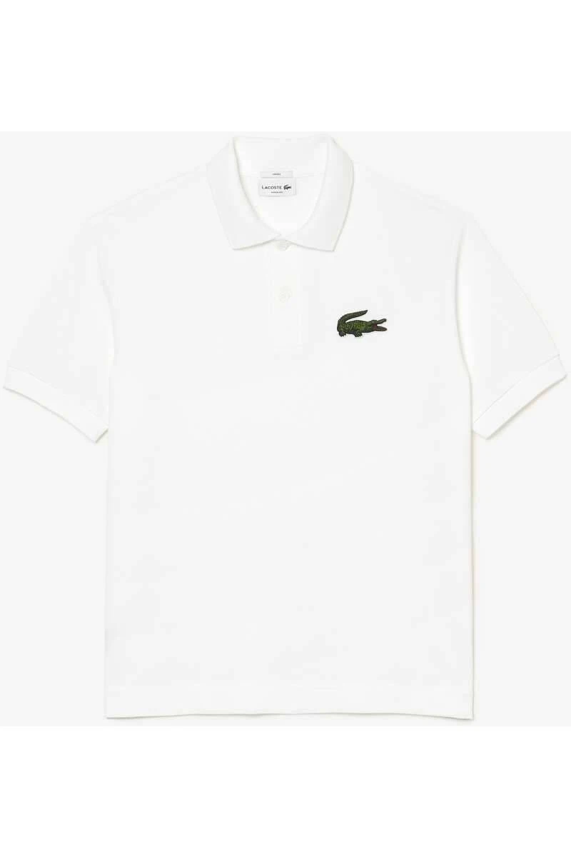 Lacoste Classic Fit Poloshirt Weiss, Einfarbig 3 Lacoste Classic Fit Poloshirt Weiss, Einfarbig